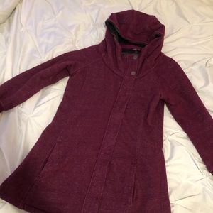 North Face women’s long sweater jacket